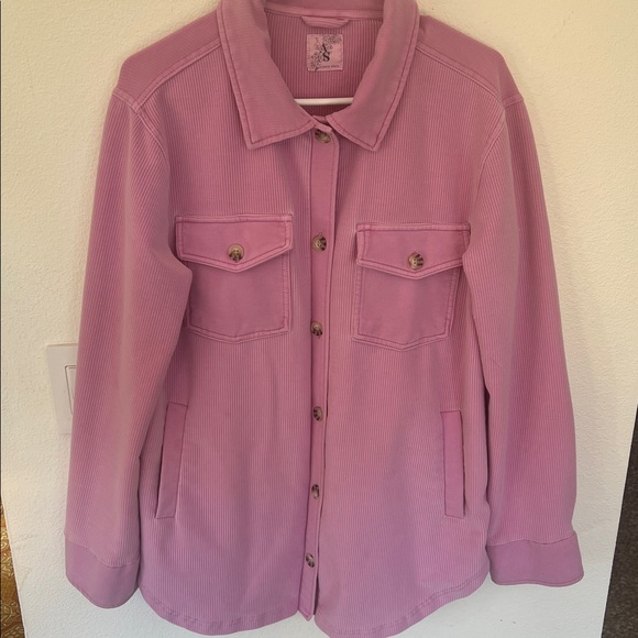 Altar’d State Lexi Ribbed Shacket - Picture 3 of 7